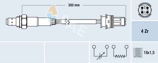 FAE Lambda sonda 77243 1