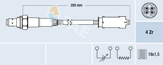 FAE Lambda sonda 77368 1