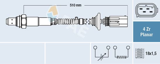 FAE Lambda sonda 77428 1