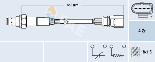 FAE Lambda sonda 77439 1