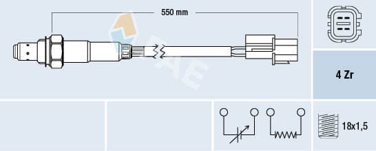 FAE Lambda sonda 77475 1