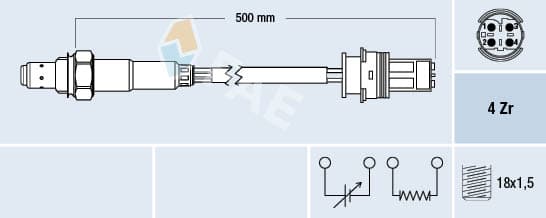 FAE Lambda sonda 77504 1