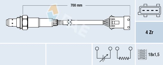 FAE Lambda sonda 77681 1