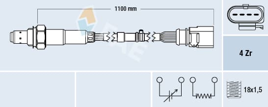 FAE Lambda sonda 77702 1