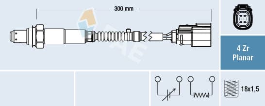 FAE Lambda sonda 77782 1