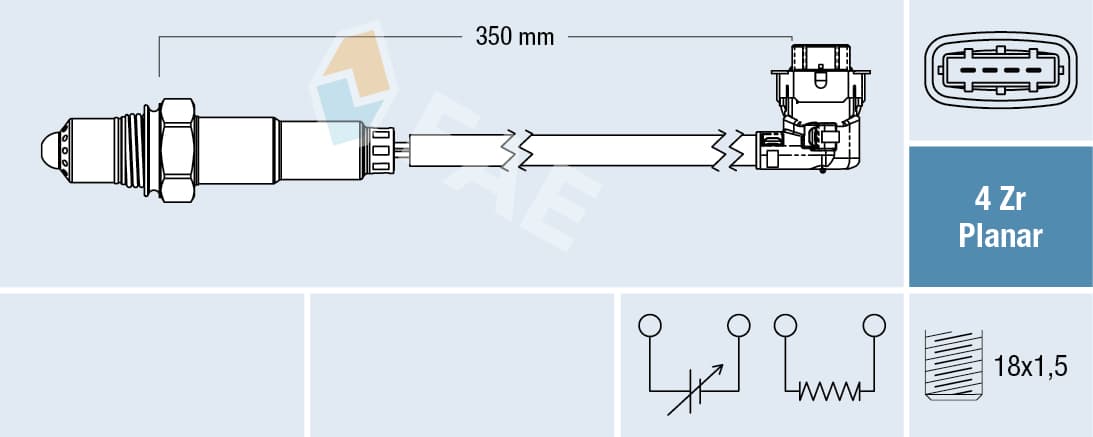 FAE Lambda sonda 77803 1