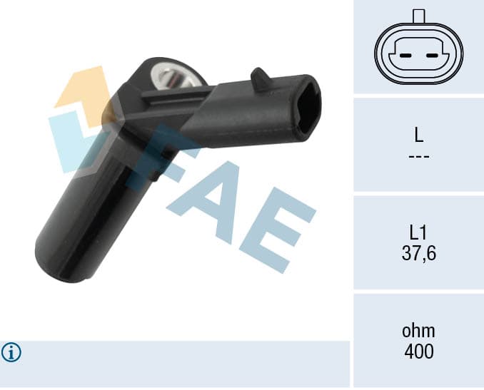 FAE Snímač otáčok, automatická prevodovka 79540 1