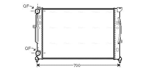 AVA QUALITY COOLING Chladič motora AI2189 1