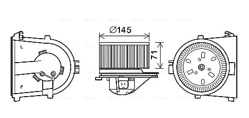 AVA QUALITY COOLING Vnútorný ventilátor AI8376 1