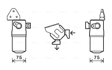 AVA QUALITY COOLING Vysúžač klimatizácie AID348 1
