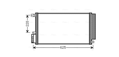 AVA QUALITY COOLING Kondenzátor klimatizácie ALA5115D 1
