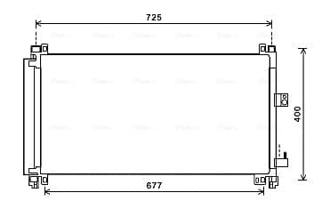 AVA QUALITY COOLING Kondenzátor klimatizácie CN5273D 1