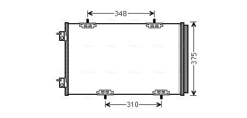 AVA QUALITY COOLING Kondenzátor klimatizácie CN5290D 1