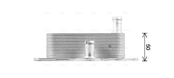 AVA QUALITY COOLING Chladič motorového oleja CR3143 1