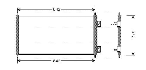AVA QUALITY COOLING Kondenzátor klimatizácie FD5303 1