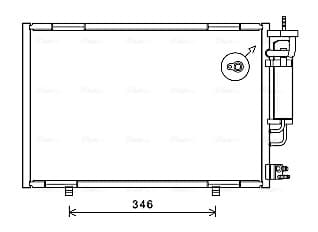 AVA QUALITY COOLING Kondenzátor klimatizácie FD5490D 1