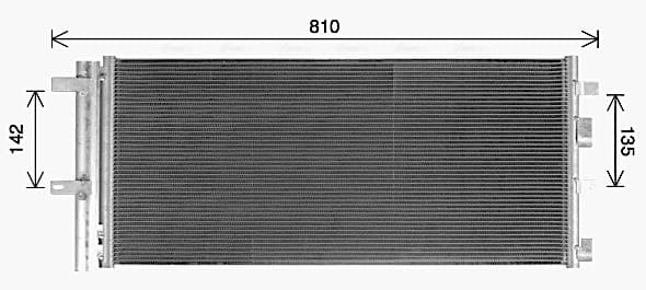 AVA QUALITY COOLING Kondenzátor klimatizácie FD5659D 1