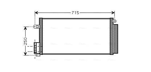 AVA QUALITY COOLING Kondenzátor klimatizácie FTA5310D 1
