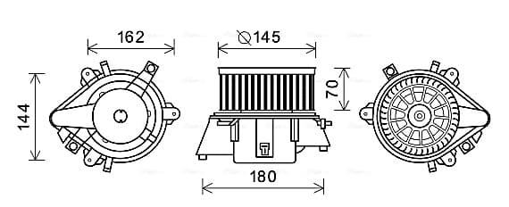 AVA QUALITY COOLING Vnútorný ventilátor FT8438 1