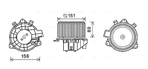 AVA QUALITY COOLING Vnútorný ventilátor FT8439 1