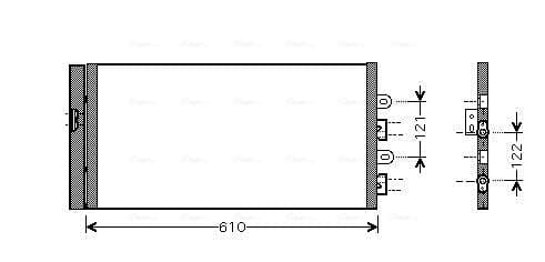 AVA QUALITY COOLING Kondenzátor klimatizácie FTA5298D 1