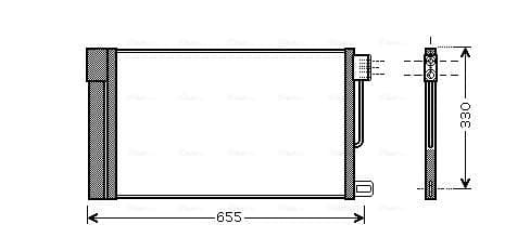 AVA QUALITY COOLING Kondenzátor klimatizácie FTA5314D 1