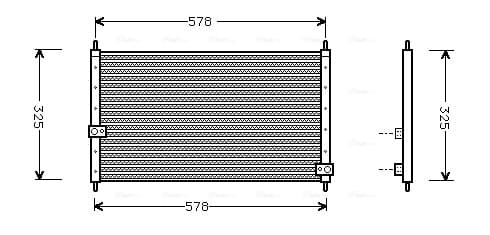 AVA QUALITY COOLING Kondenzátor klimatizácie HD5062 1