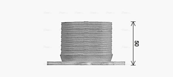 AVA QUALITY COOLING Chladič motorového oleja JE3079 1