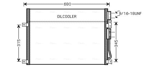 AVA QUALITY COOLING Kondenzátor klimatizácie JEA5045 1