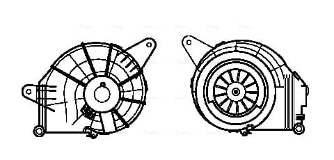 AVA QUALITY COOLING Vnútorný ventilátor MS8631 1