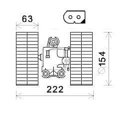 AVA QUALITY COOLING Vnútorný ventilátor MS8633 1