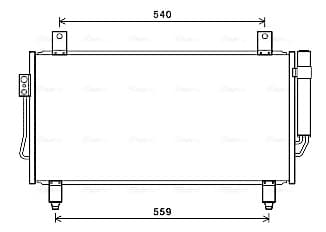 AVA QUALITY COOLING Kondenzátor klimatizácie MT5252D 1