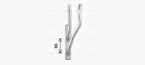AVA QUALITY COOLING Výmenník tepla vnútorného kúrenia MZ6299 1