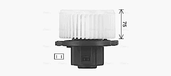 AVA QUALITY COOLING Vnútorný ventilátor OL8728 1