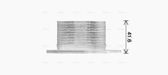 AVA QUALITY COOLING Chladič motorového oleja PE3424 1