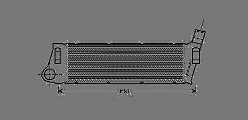 AVA QUALITY COOLING Chladič plniaceho vzduchu RTA4316 1