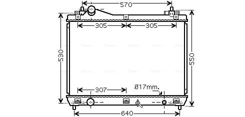 AVA QUALITY COOLING Chladič motora SZ2100 1