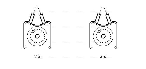 AVA QUALITY COOLING Chladič motorového oleja VN3106 1
