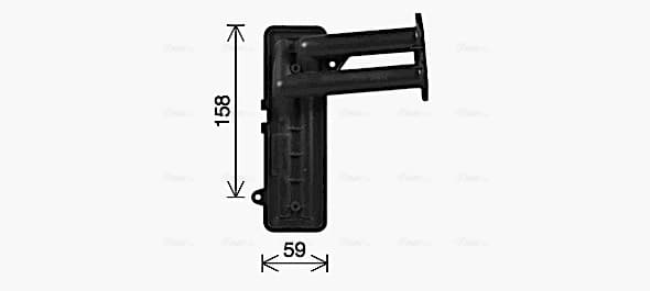 AVA QUALITY COOLING Výmenník tepla vnútorného kúrenia VN6431 1