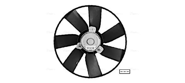 AVA QUALITY COOLING Ventilátor chladenia motora VN7538 1