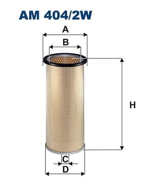 FILTRON Filter sekundárneho vzduchu AM4042W 1