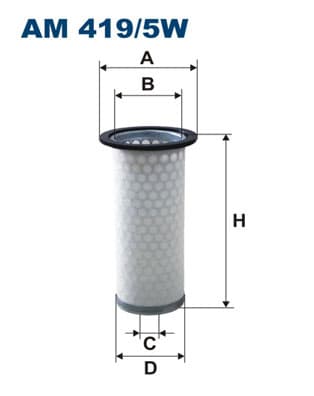 FILTRON Filter sekundárneho vzduchu AM4195W 1