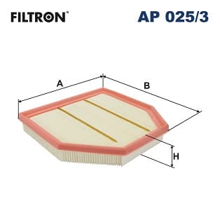 FILTRON Vzduchový filter AP 025/3 1