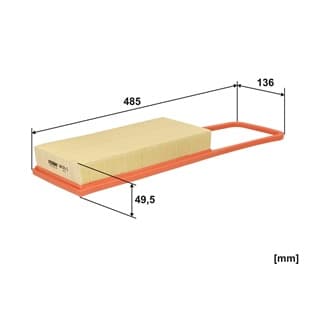 FILTRON Vzduchový filter AP 031/3 1