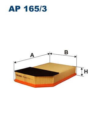 FILTRON Vzduchový filter AP1653 1