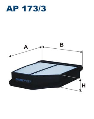 FILTRON Vzduchový filter AP1733 1