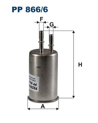 FILTRON Palivový filter PP8666 1
