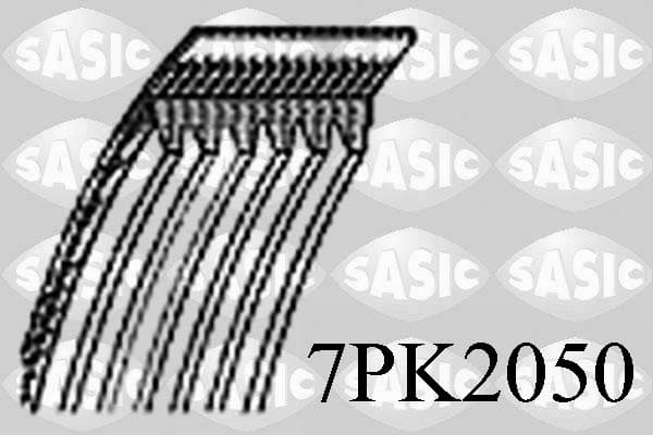 SASIC Ozubený klinový remeň 7PK2050 1