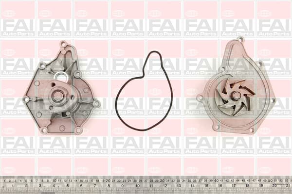 FAI AutoParts Vodné čerpadlo, chladenie motora WP6451 1