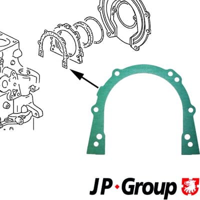 JP GROUP Tesnenie veka kľukovej skrine 1119100100 1